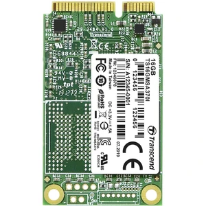 Transcend MSA370I 16 GB interný mSATA SSD pevný disk SATA 6 Gb / s Retail TS16GMSA370I