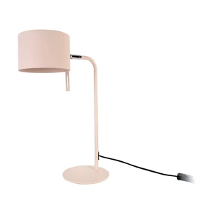 Ružová stolová lampa Leitmotiv Shell, výška 45 cm