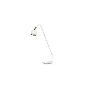 Biela stolová lampa Markslöjd Coco, výška 47 cm