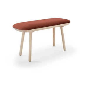 Koňakovohnedá lavica EMKO Naïve, 100 cm