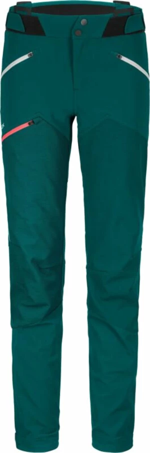 Ortovox Westalpen Softshell Pants W Pacific Green M Outdoorové kalhoty