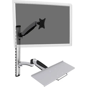 Digitus DA-90354 1-násobný držiak na stenu pre monitor 38,1 cm (15") - 68,6 cm (27") výškovo nastaviteľný, odkladacie mi