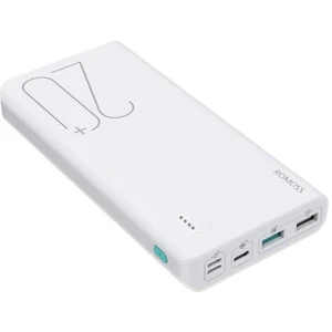 Romoss Sense 6+ powerbanka 20000 mAh  Li-Ion akumulátor  biela