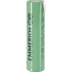 Emmerich 4/3 A ZLF špeciálny akumulátor 4/3 A spájkovacia špička v tvare Z Ni-MH 1.2 V 3700 mAh