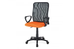 Kancelárska stolička KA-B047 Oranžová,Kancelárska stolička KA-B047 Oranžová