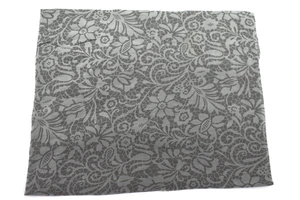 Dámský šátek Made in Italy  s květovaným vzorem - khaki