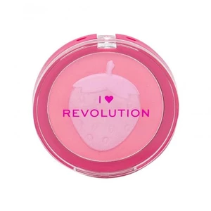 Makeup Revolution London I Heart Revolution Fruity Blusher 9,2 g lícenka pre ženy Strawberry