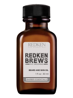 Hydratační olej na vousy a pleť Redken Brews Beard Oil - 30 ml + dárek zdarma