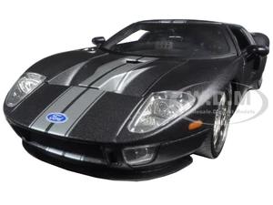 2005 Ford GT Black 1/24 Diecast Model Car by Jada