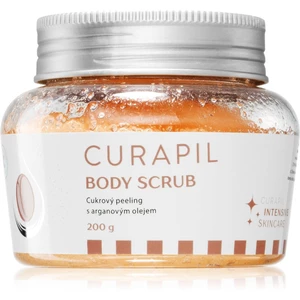 Curapil Body scrub cukrový telový peeling s arganovým olejom 250 g