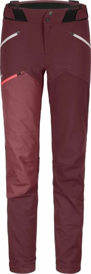 Ortovox Westalpen Softshell Pants W Winetasting XL Outdoorové kalhoty