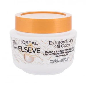 L´Oréal Paris Elseve Extraordinary Oil Coconut 300 ml maska na vlasy pro ženy na normální vlasy; na suché vlasy