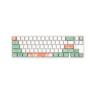 128 Keys Mint Toffee Keycap Set Cherry Profile PBT Five-sided Sublimation Keycaps for Mechanical Keyboard
