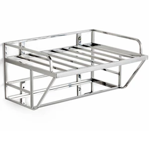 Double Layer Microwave Oven Stand Stainless Steel Storage Rack Shelf Hanging Space Saving Kitchen Bracket Home Supplies