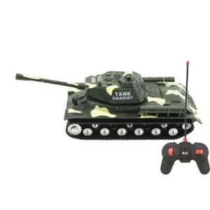 Tank RC PANTHER na dálkové ovládání plast 25cm Zelený