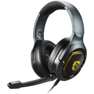 Headset MSI Immerse GH50 (S37-0400020-SV1) čierny herné slúchadlá • frekvencia 20 Hz až 20 kHz • citlivosť 109 dB • impedancia 32 ohmov • USB • 2,2 m 