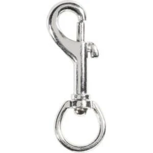 TOOLCRAFT ME16904067 Karabina s otočným kroužkem (d x š) 75 mm x 12 mm