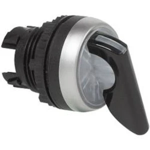 Otočný přepínač BACO L21KV30, 1x 45 °, 22,3 mm, černá