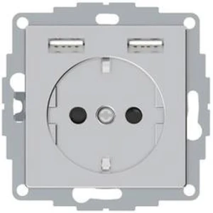 Merten vestavný Systém design hliník MEG2366-0460
