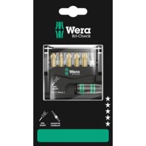 Sada bitů Bit-Check SB 12 Wood 1, 12 ks Wera 05136390001 Bit-Check 12 Wood 1 SB