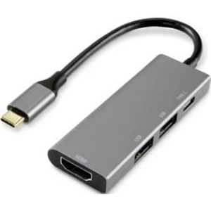 USB-C™ mini dokovací stanice Renkforce Multiport-Adapter vhodné pro značky: univerzální