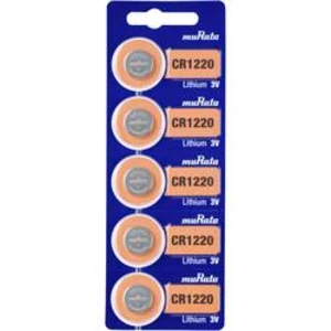 Knoflíkový článek CR 1220 lithiová Murata CR1220-BEABAE 40 mAh 3 V 5 ks