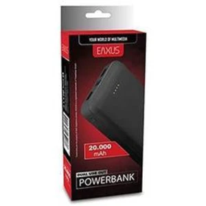 Powerbanka Eaxus Li-Pol 20000 mAh, černá