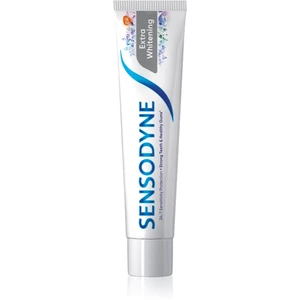 Sensodyne Extra Whitening bělicí zubní pasta s fluoridem pro citlivé zuby 75 ml