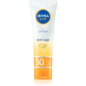 Nivea Sun pleťový krém na opalování proti vráskám Q10 SPF 50 50 ml