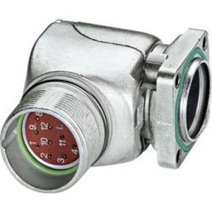M23 konektor zařízení. zahnutý. otočná Phoenix Contact RF-12S2N8AAD00 1607304, stříbrná, 1 ks