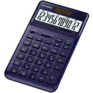 Casio JW-200SC stolní kalkulačka námořnická modrá Displej (počet míst): 12 solární napájení, na baterii (š x v x h) 109 x 11 x 184 mm