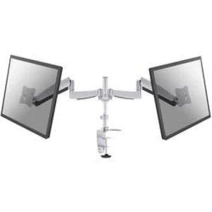 Stolní držák na 2 monitory, 25,4 - 61 cm (10" - 24") NewStar FPMA-D950D, stříbrný