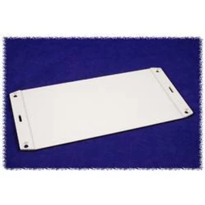 Přírubová deska Hammond Electronics 1591FGGY, 146 mm, ABS, šedá, 1 ks