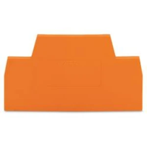Koncová a oddělovací deska, WAGO 281-341, 73 mm x 2.5 mm x 38 mm , 100 ks