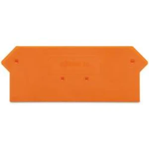 Koncová a oddělovací deska, WAGO 280-317, 72.8 mm x 2.5 mm x 28 mm , 100 ks