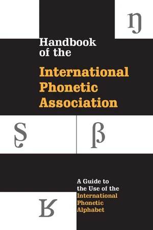 Handbook of the International Phonetic Association