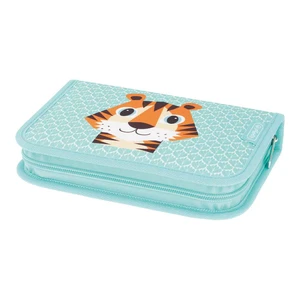HERLITZ Peračník Herlitz 1 zipsový plný 2-klopý Tiger
