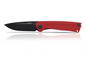 Zatvárací nôž Z200 G10 Liner Lock ANV® - farba rukoväte: červená, DLC čierna čepeľ (Farba: Červená, Varianta: Čierna čepeľ - DLC)