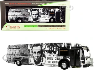 Proterra ZX5 Battery-Electric Transit Bus 9 "Downtown Reno" "Lincoln Line" (Nevada) "The Bus &amp; Motorcoach Collection" 1/87 (HO) Diecast Model by