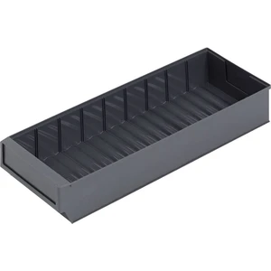 Alutec 66032 skladovací box, otvorený   (d x š x v) 500 x 183 x 81 mm tmavosivá 1 ks