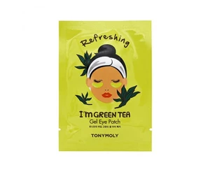 Osvěžující gelové polštářky pod oči I`m Green Tea (Refreshing Gel Eye Patch) 21 ml