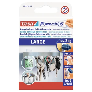 tesa POWERSTRIPS® Large tesa® Powerstrips® Large  biela Množstvo: 10 ks