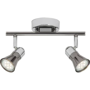 Brilliant Jupp G18313/76 stropná lampa LED  GU10  5 W chróm, čierna