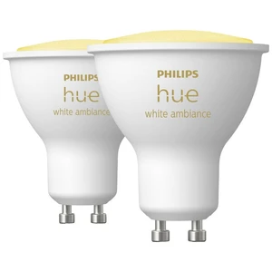 Philips Lighting Hue LED žiarovka (sada 2 ks) 871951434012100 En.trieda 2021: G (A - G) Hue White Ambiance GU10 Doppelpa