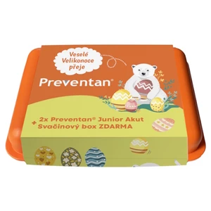 PREVENTAN Junior Akut 2 x 30 tablet + svačinový boc ZDARMA