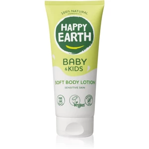 Happy Earth 100% Natural Soft Bodylotion for Baby & Kids krém pro děti 200 ml