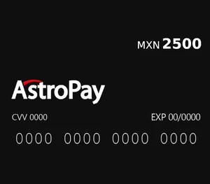Astropay Card MX$2500 MX