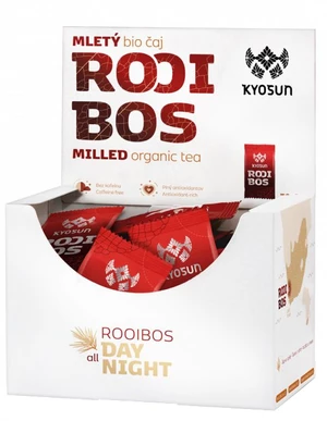 Matcha tea Bio čaj Rooibos mletý 30 x 2 g