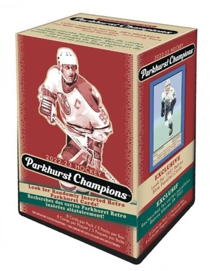 2022-2023 NHL UD Parkhurst Champions Blaster Box - hokejové karty