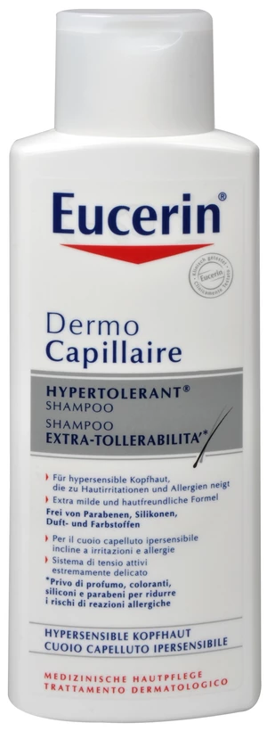 Eucerin Hypertolerantní šampon pro podrážděnou a alergickou pokožku DermoCapillaire 250 ml